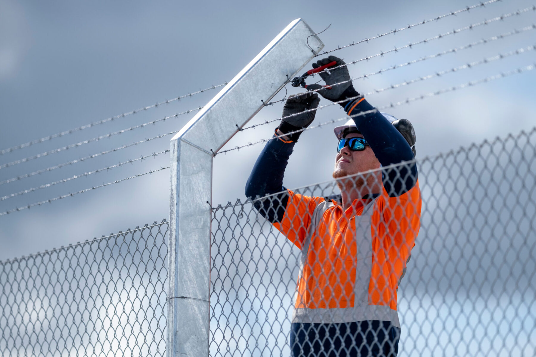 Airport worker